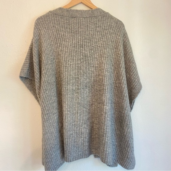 New with tags LOFT Light Gray Open-Front Cardigan - Picture 4 of 4